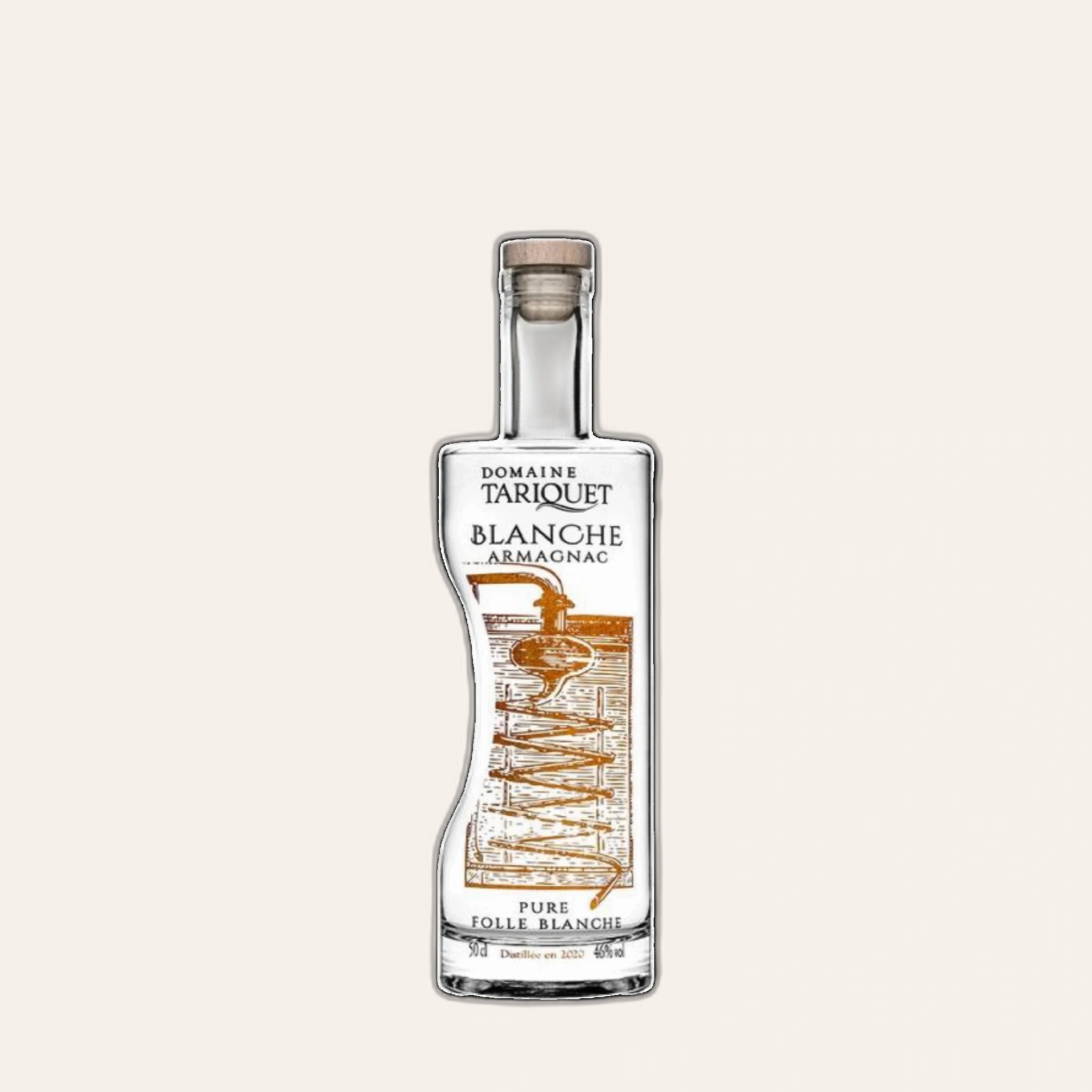 Rượu Brandy Pháp Domaine Tariquet Blanche Bas-Armagnac 500ml with Gift Box