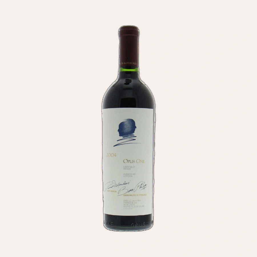 Rượu Vang Đỏ Mỹ Opus One 2004