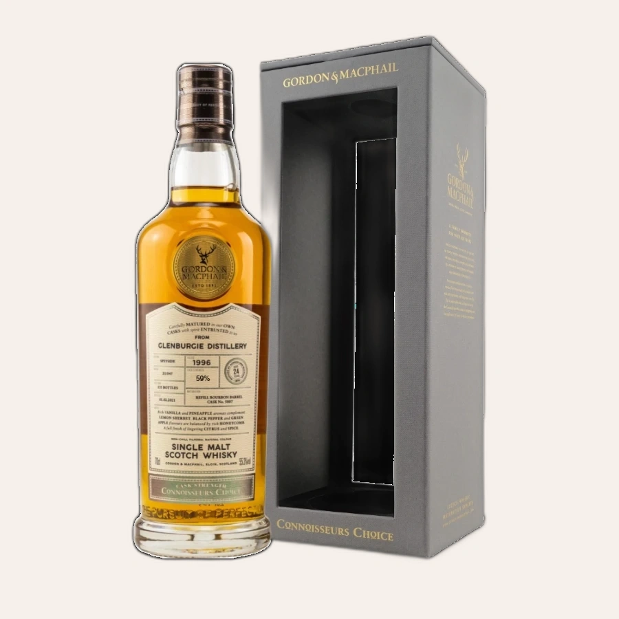 Rượu Whisky Glenburgie 25 Year Old Gordon & Macphail 1996
