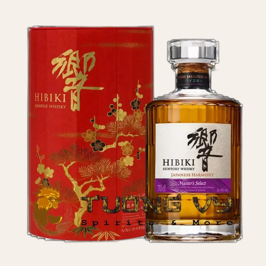 Rượu Whisky Nhật Hibiki Master's Select Hộp Quà Tết 2026