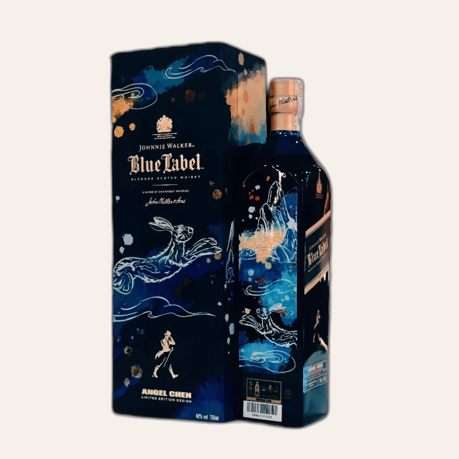 Rượu Whisky Johnnie Walker Blue Label The Year Of The Rabbit 2023