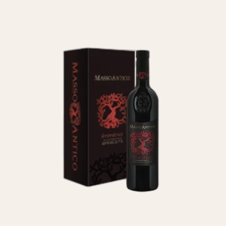 Rượu Vang Đỏ Ý Hộp 1 chai Masso Antico
