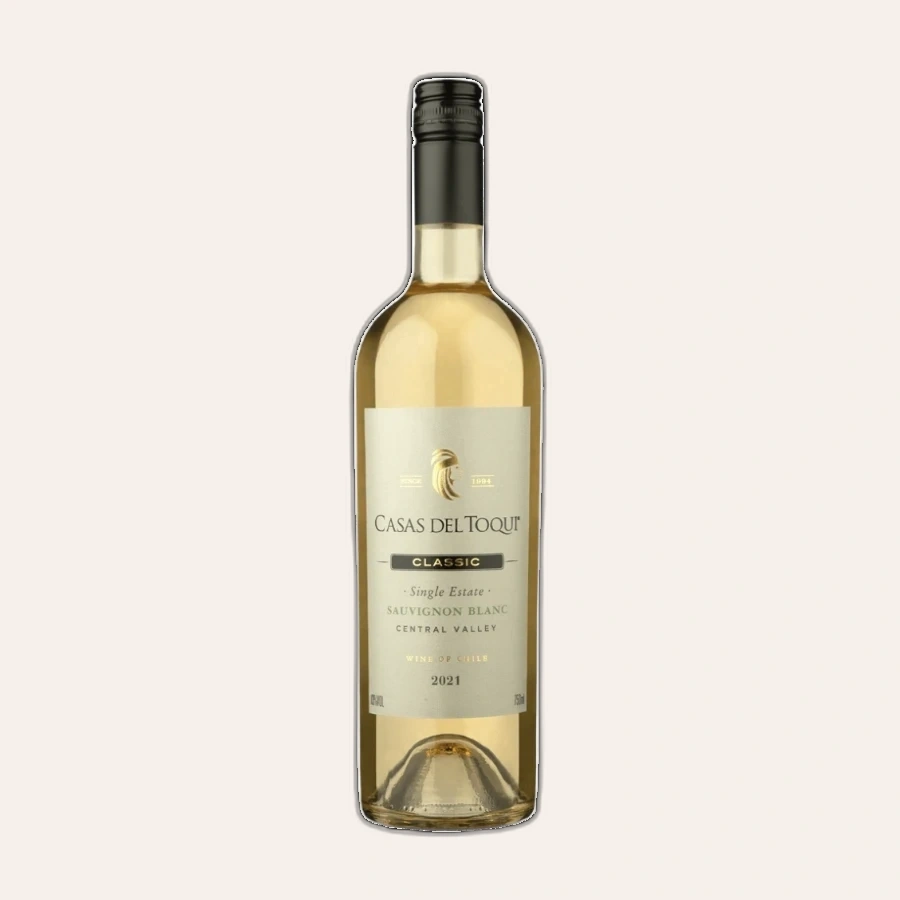 Rượu Vang Trắng Chile Casas Del Toqui Single Estate Sauvignon Blanc