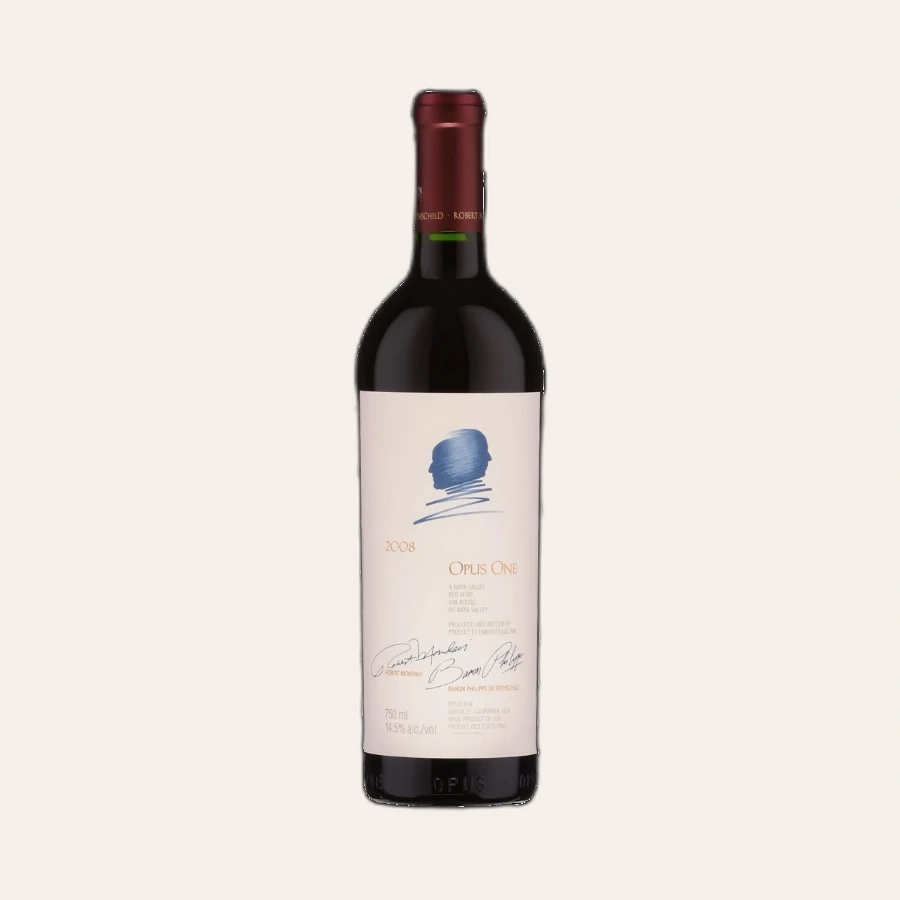 Rượu Vang Đỏ Mỹ Opus One 2008
