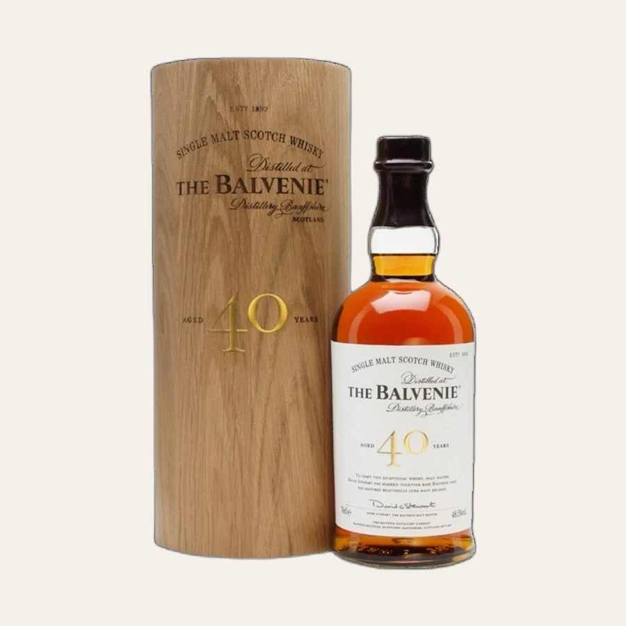 Rượu Whisky Balvenie 40 Year Old