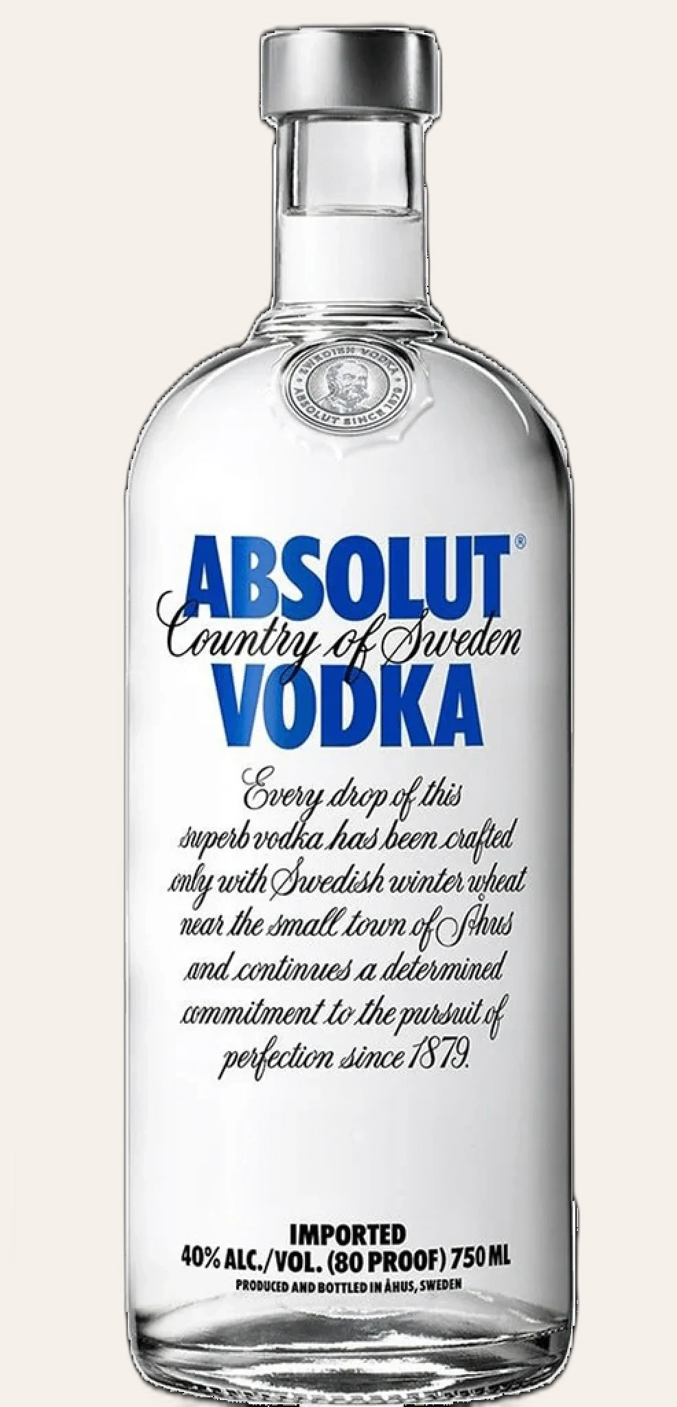 Rượu Vodka Thụy Điển Absolut Vodka 750ml
