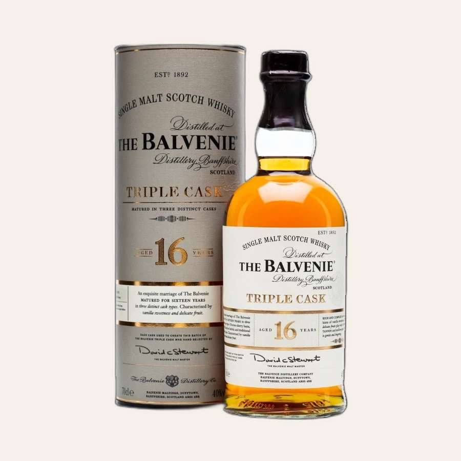 Rượu Whisky Balvenie 16 Year Old Triple Cask