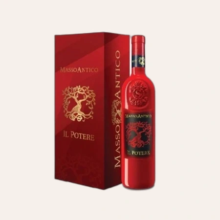 Rượu Vang Đỏ Ý Hộp 1 chai Masso Antico IL Potere