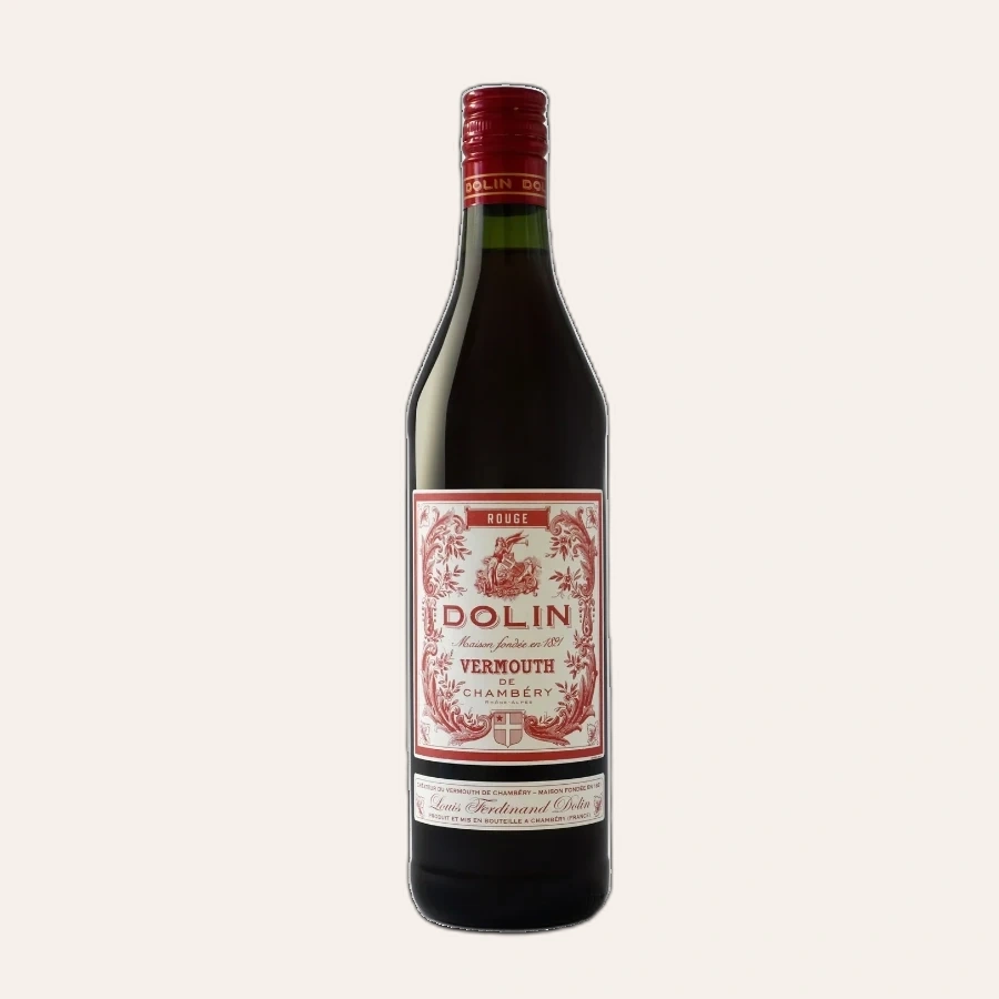 Rượu Liqueur Pháp Dolin Vermouth de Chambery Rouge