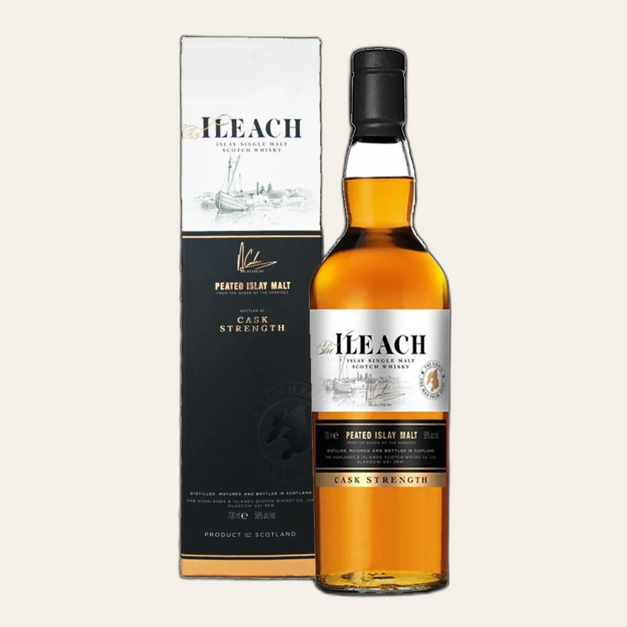Rượu Whisky Ileach Cask Strength