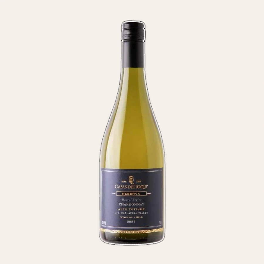 Rượu Vang Trắng Chile Casas Del Toqui Barrel Reserva Chardonnay