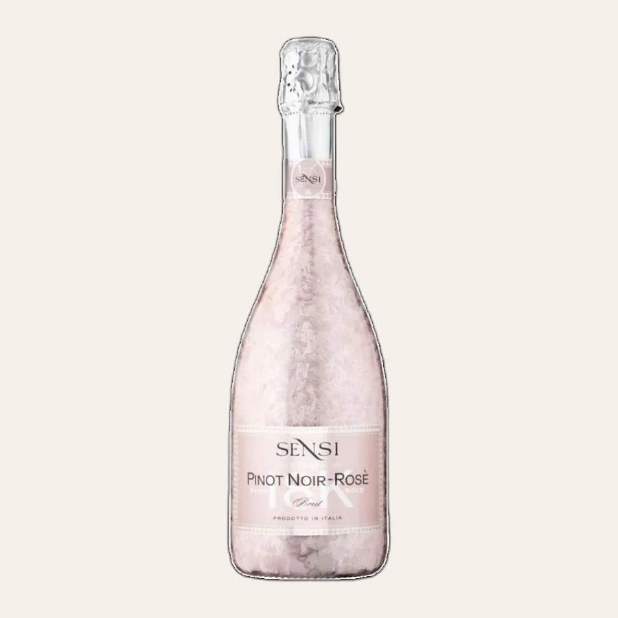 Rượu Sparkling Ý Sensi 18K Prosecco Rose