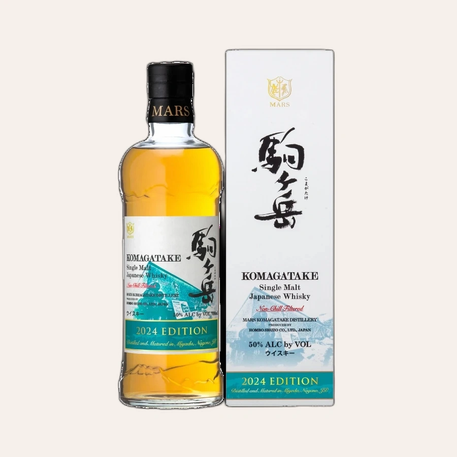 Rượu Whisky Nhật Mars Komagatake Single Malt 2024 Edition