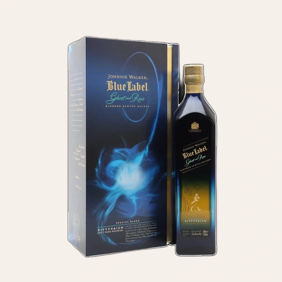 Rượu Whisky Johnnie Walker Blue Label Ghost And Rare Pittyvaich