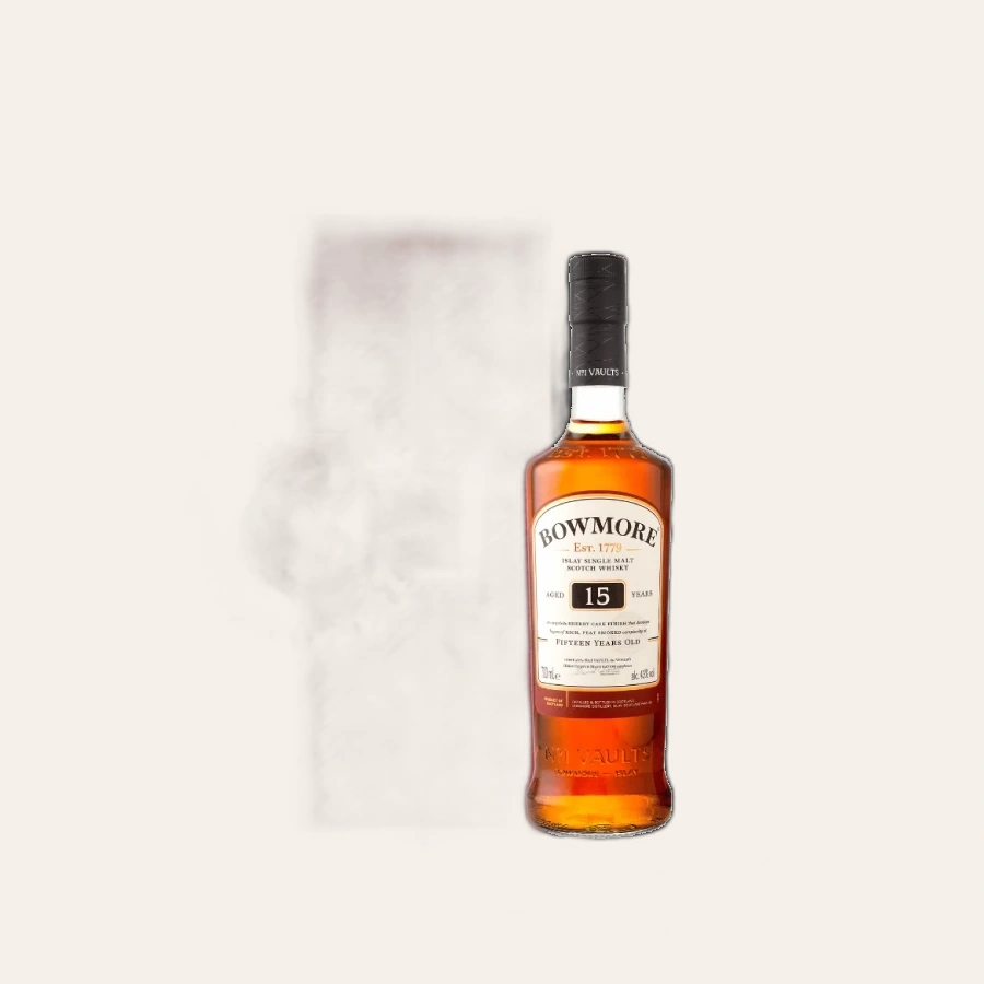 Rượu Whisky Bowmore 15 Year Old Phiên Bản Hộp Quà Tết 2025