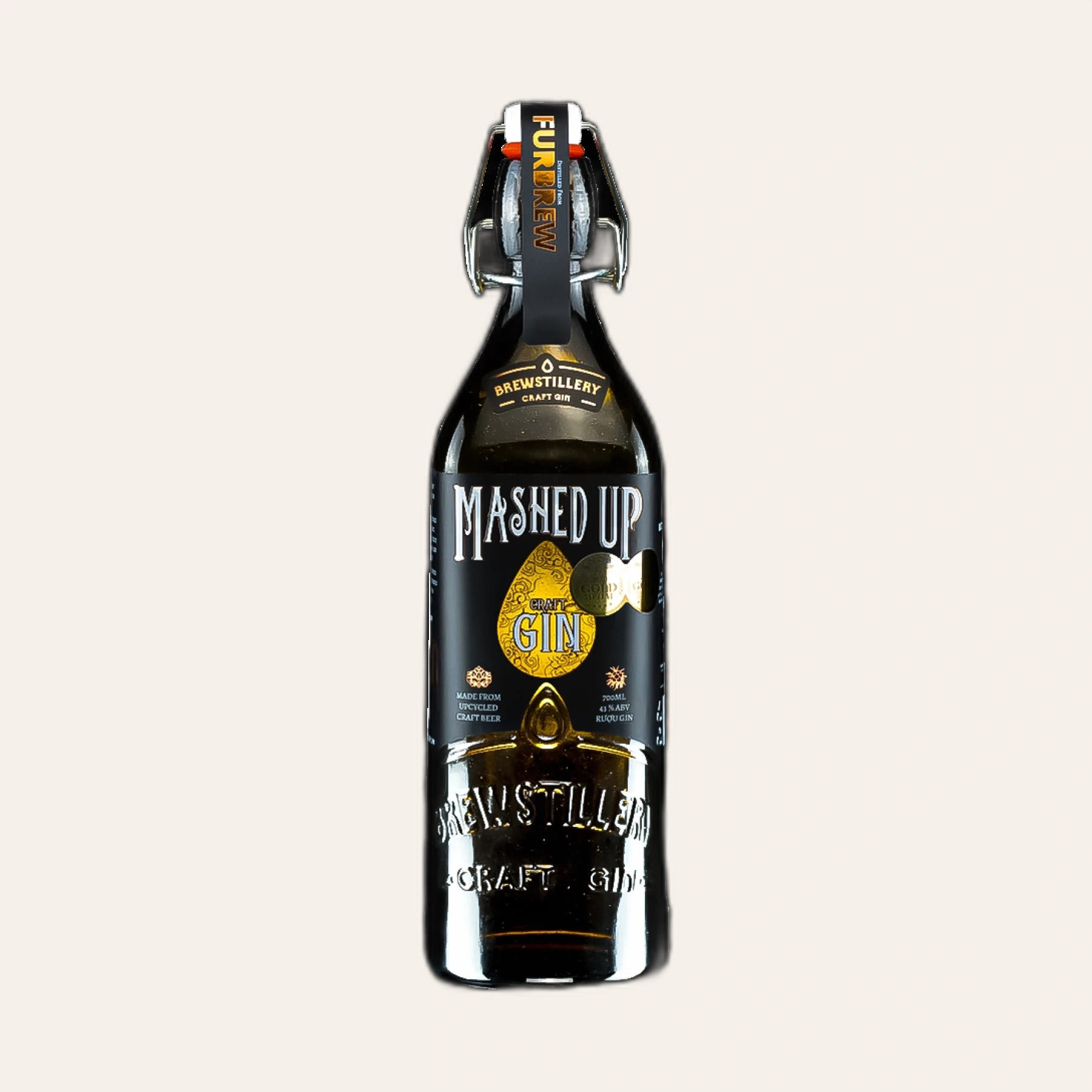 Rượu Gin Việt Nam Brewstillery Mashed Up Gin Heart of Darkness