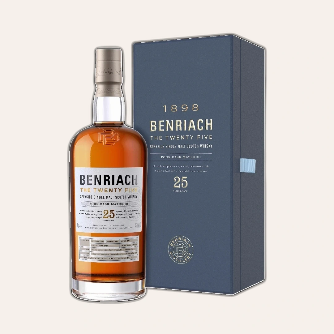 Rượu Whisky Benriach 25 Year Old The Twenty Five Four Cask Matured