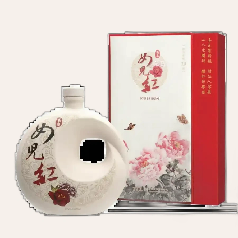 Rượu Nữ Nhi Hồng Đài Loan - Trần Niên Thiệu Hưng 20 Năm (1 Lít) / 台灣窖藏 20年 精釀陳紹 女兒紅 / Taiwan Cellar Aged 20 Year Old Nyu Er Hong
