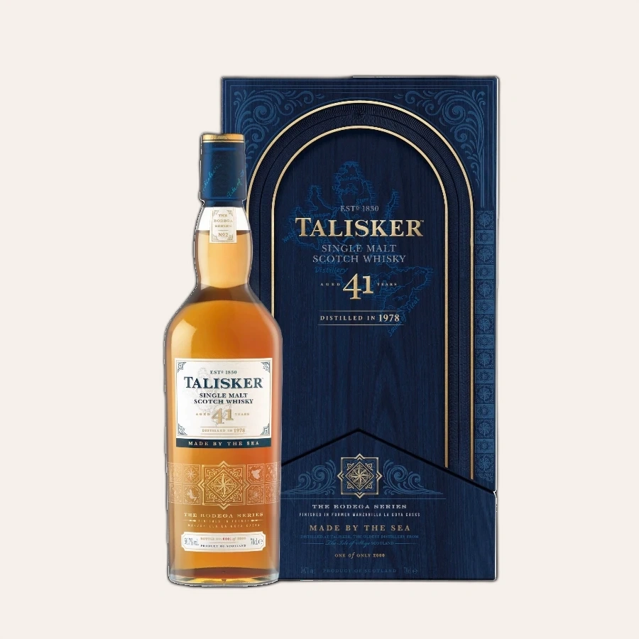 Rượu Whisky Talisker 41 Year Old The Bodega Series 1978