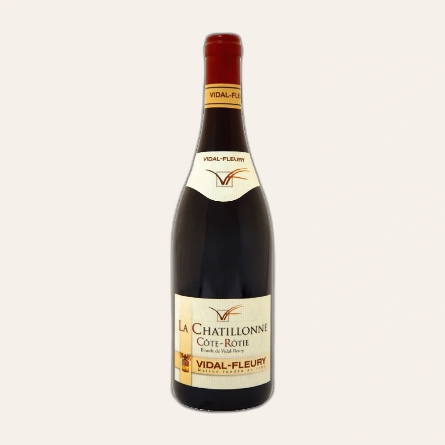 Rượu Vang Đỏ Pháp Vidal Fleury La Chatillonne Cote Rotie 2007