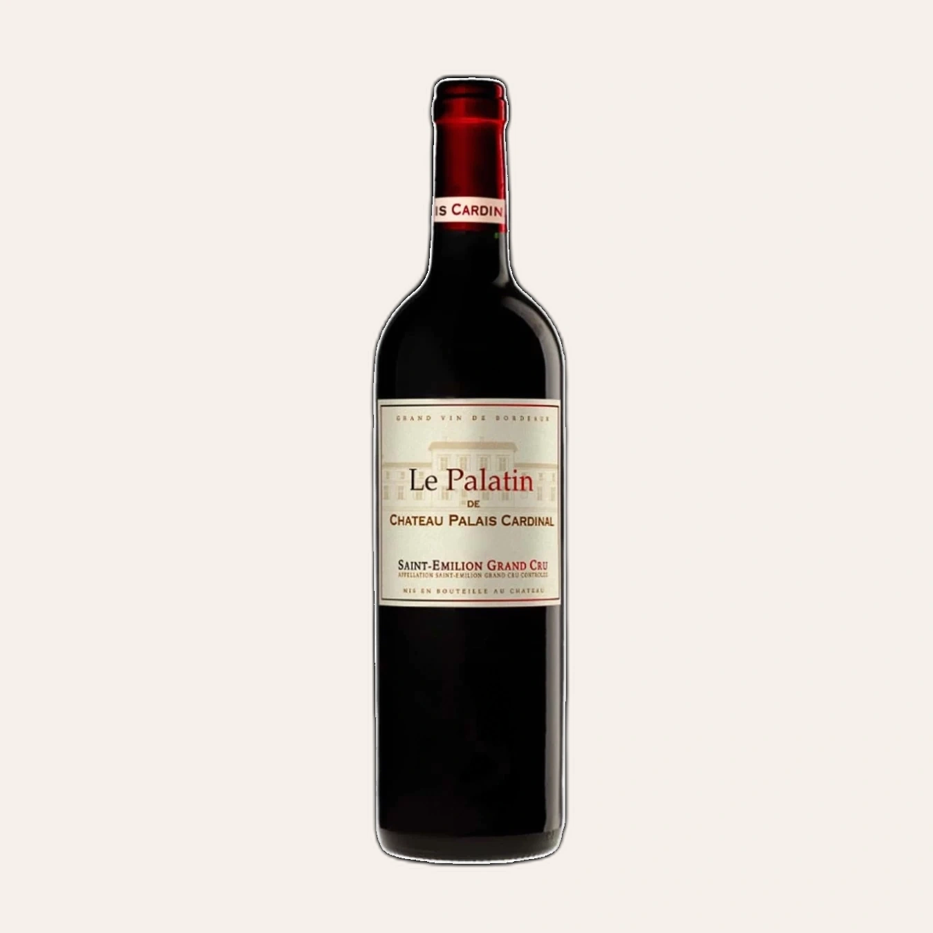 Rượu Vang Đỏ Pháp Le Palatin De Chateau Palais Cardinal Grand Cru 2018