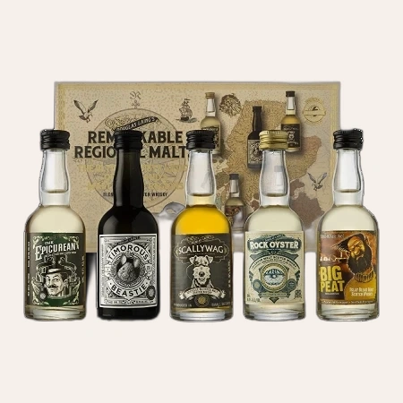 Set Rượu Whisky Remarkable Regional Malts Miniature 50ml