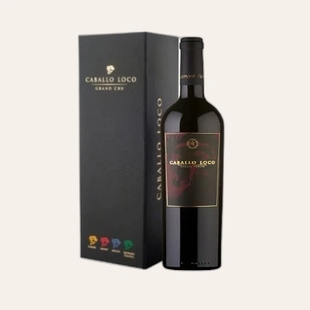 Rượu Vang Đỏ Chile Hộp 1 Chai Valdivieso Caballo Loco