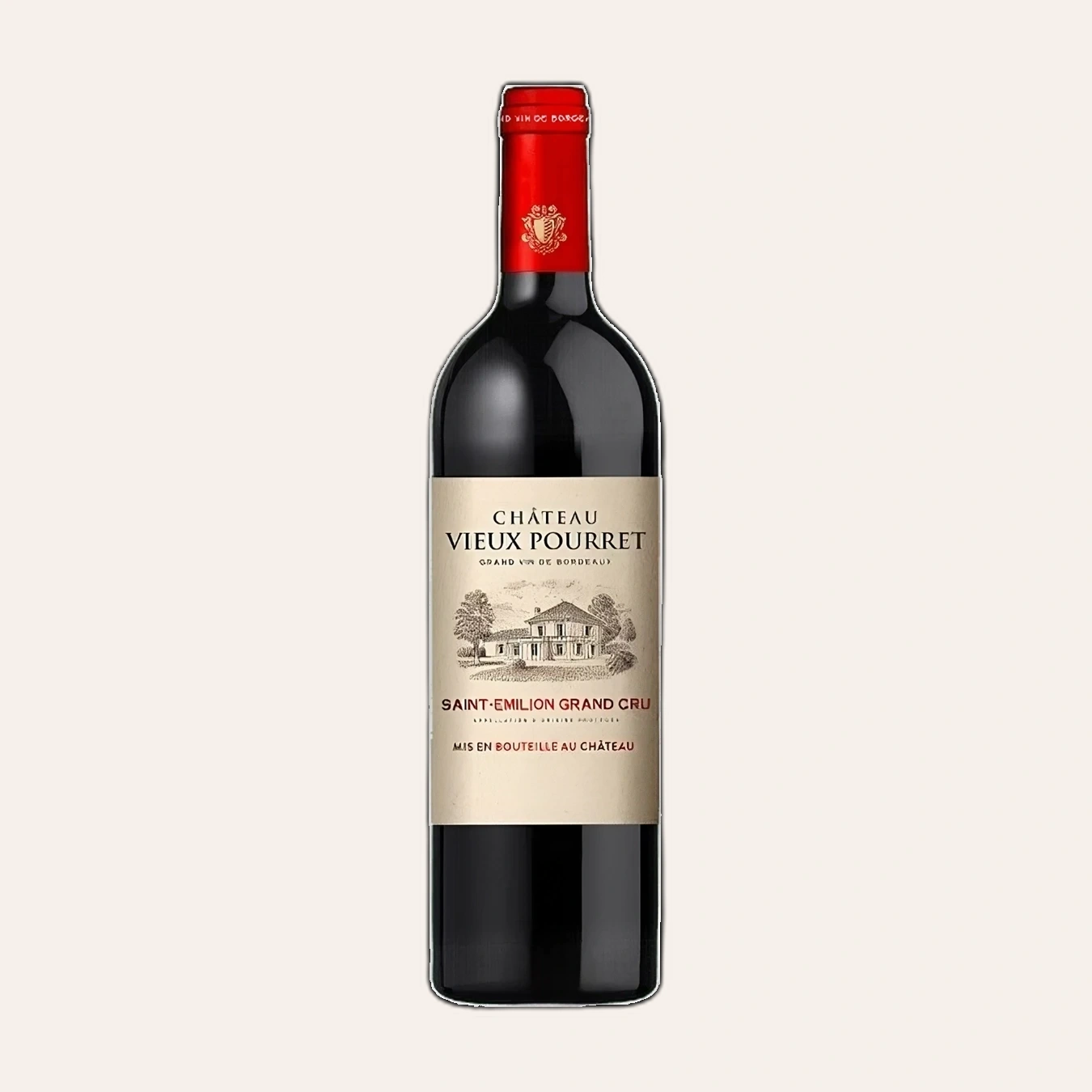 Rượu Vang Đỏ Pháp Chateau Vieux Pourret Grand Cru 2019