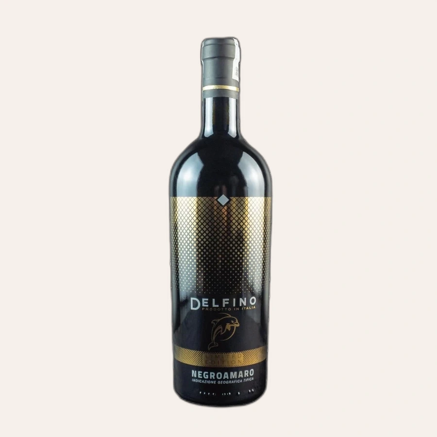 Rượu Vang Đỏ Ý Delfino Negroamaro