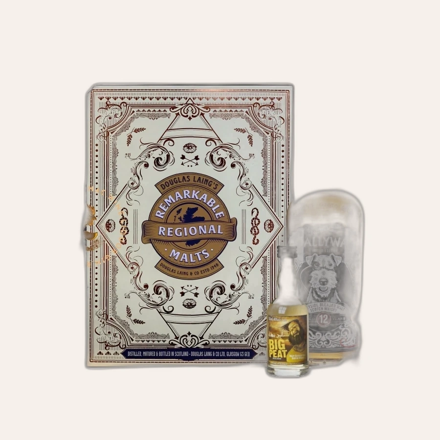 Rượu Whisky Scallywag 12 Year Old Cask Strength Limited Edition Phiên Bản Hộp Quà Tết Kèm Chai Mini Random