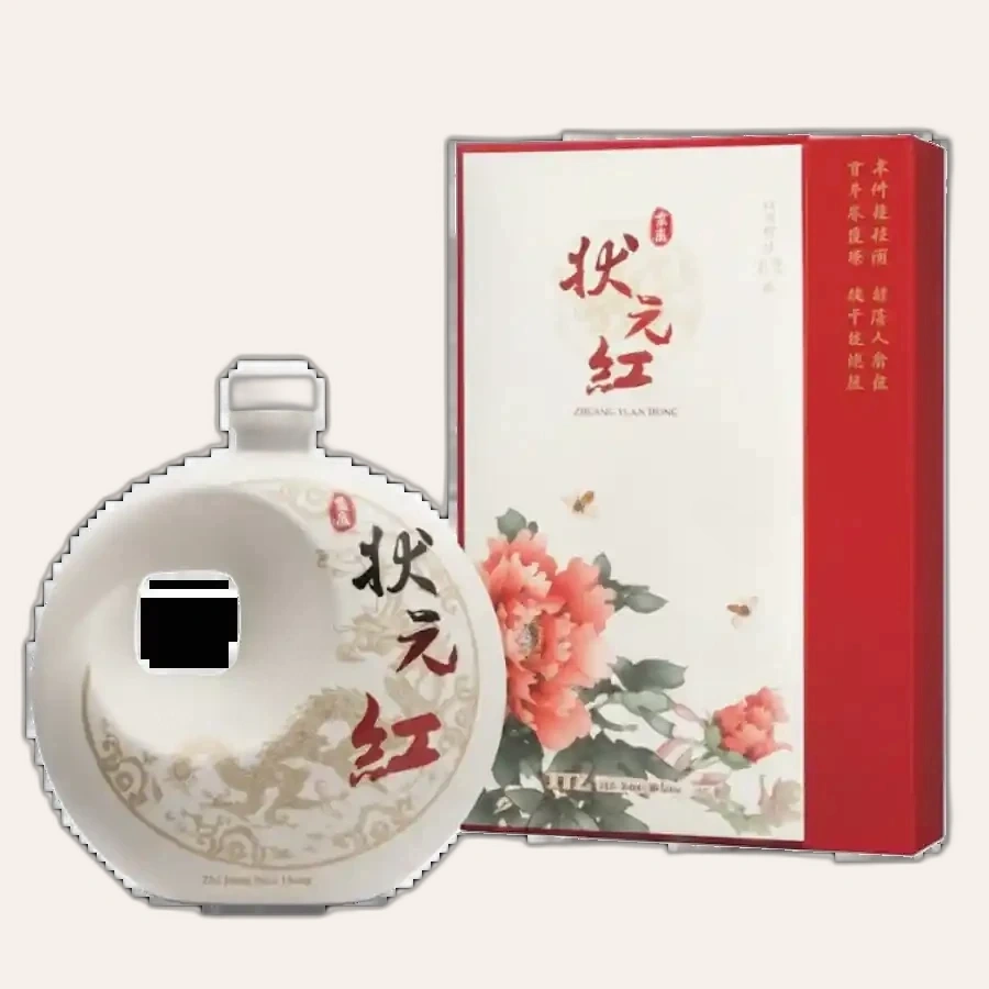 Rượu Trạng Nguyên Hồng Đài Loan - Trần Niên Thiệu Hưng 22 Năm (1 Lít) / 台灣窖藏 22年 精釀陳紹 狀元紅 / Taiwan Cellar Aged 22 Year Old Zhuang Yuan Hong