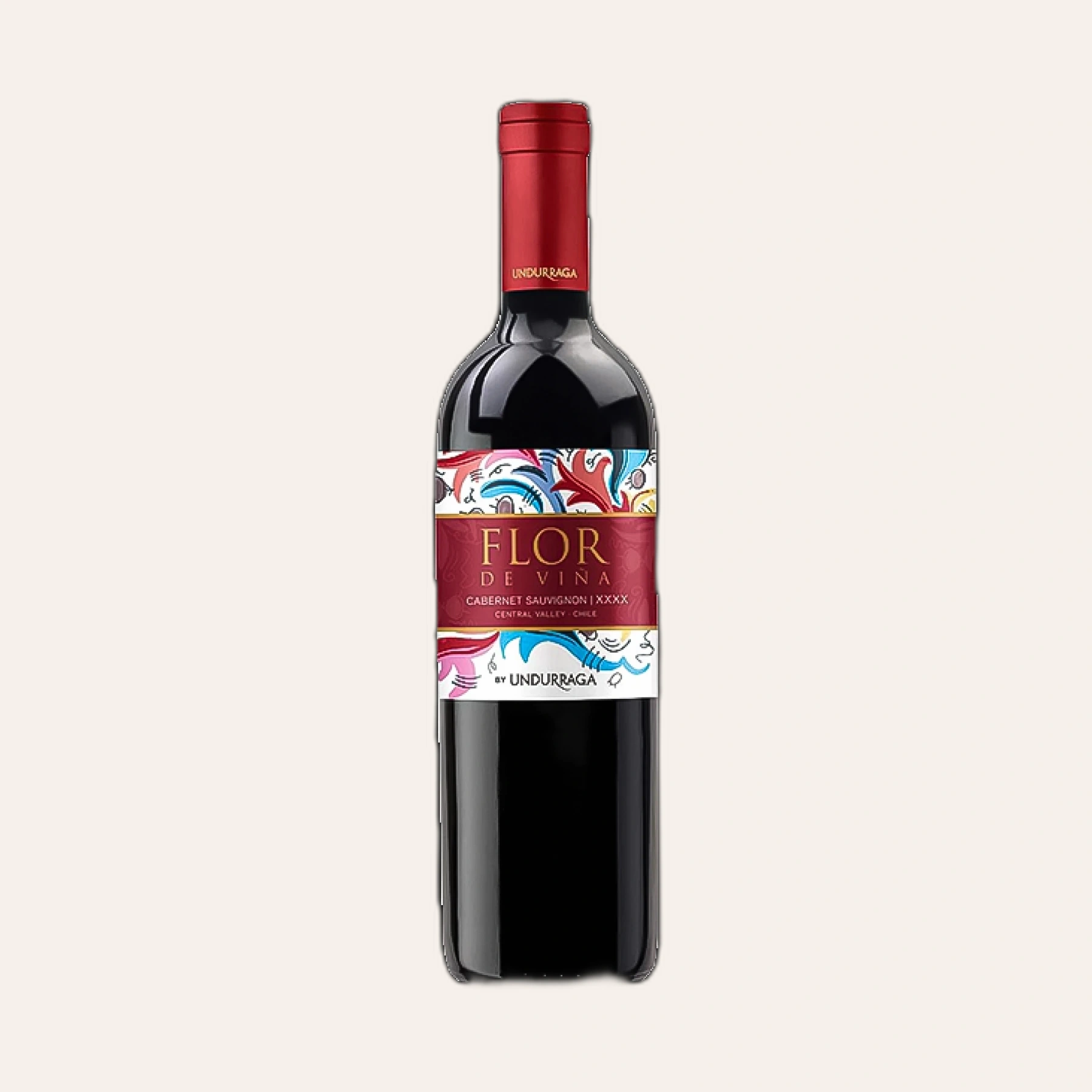 Rượu Vang Đỏ Chile Undurraga Flor De Vina Cabernet Sauvignon