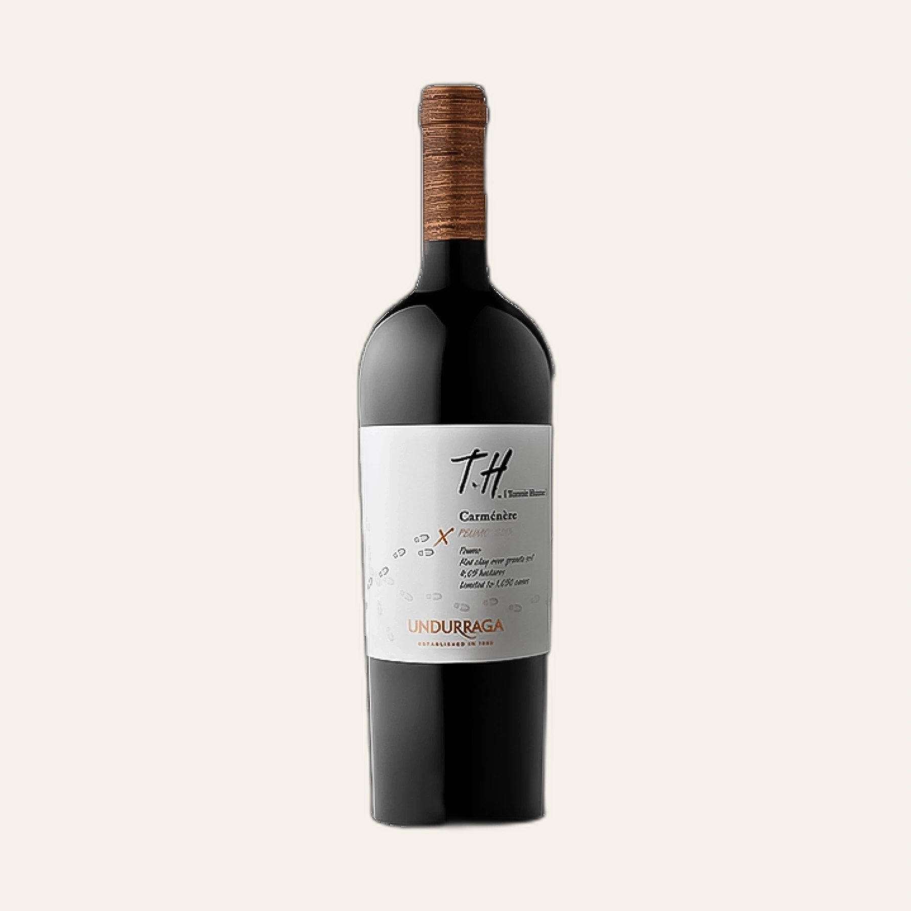 Rượu Vang Đỏ Chile Undurraga TH 68 Manos Carmenere Cauquenes