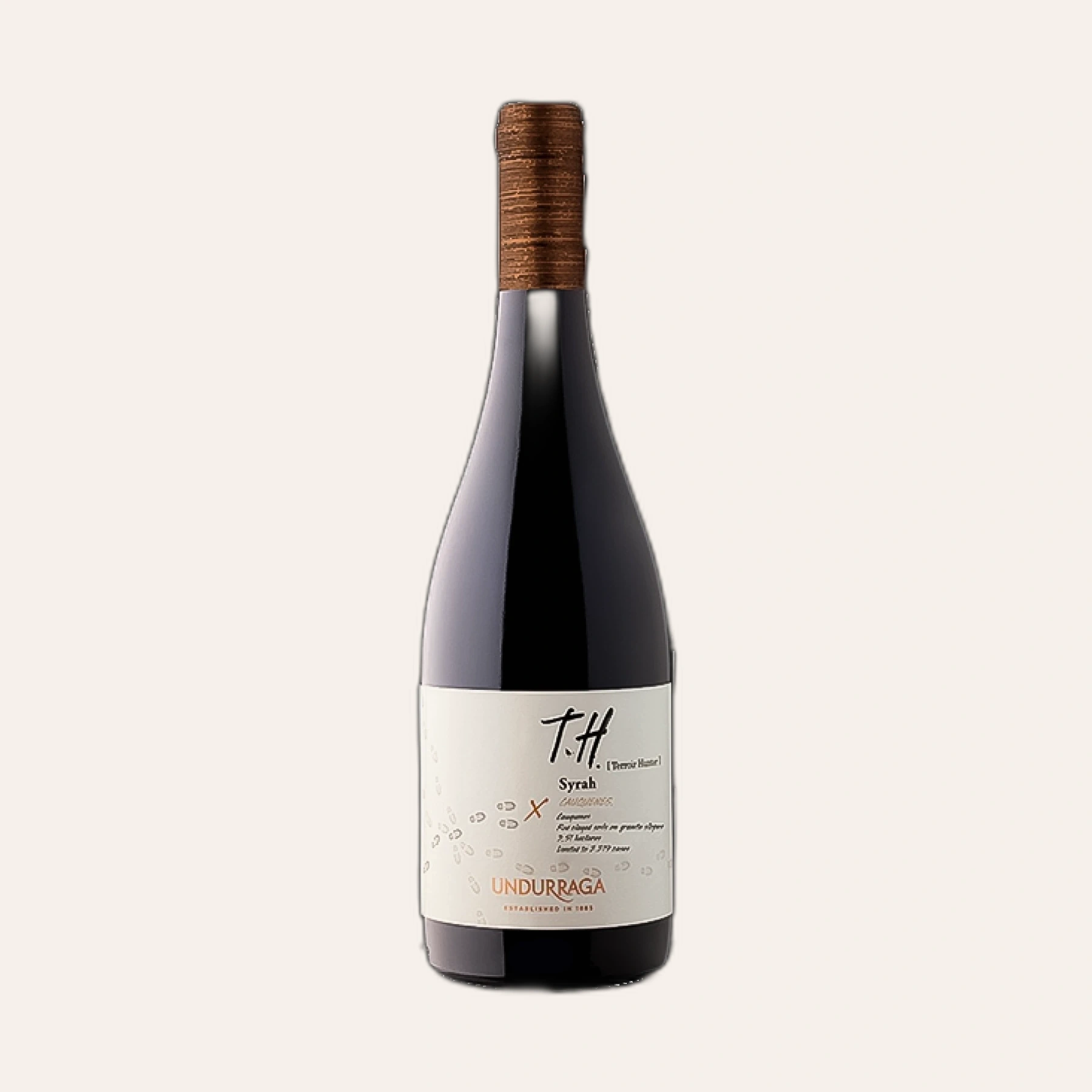 Rượu Vang Đỏ Chile Undurraga TH 68 Manos Syrah Cauquenes