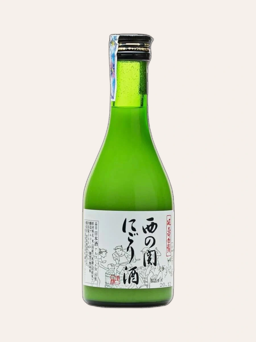 Rượu Sake Nishinoseki Nigori Zake 300ml