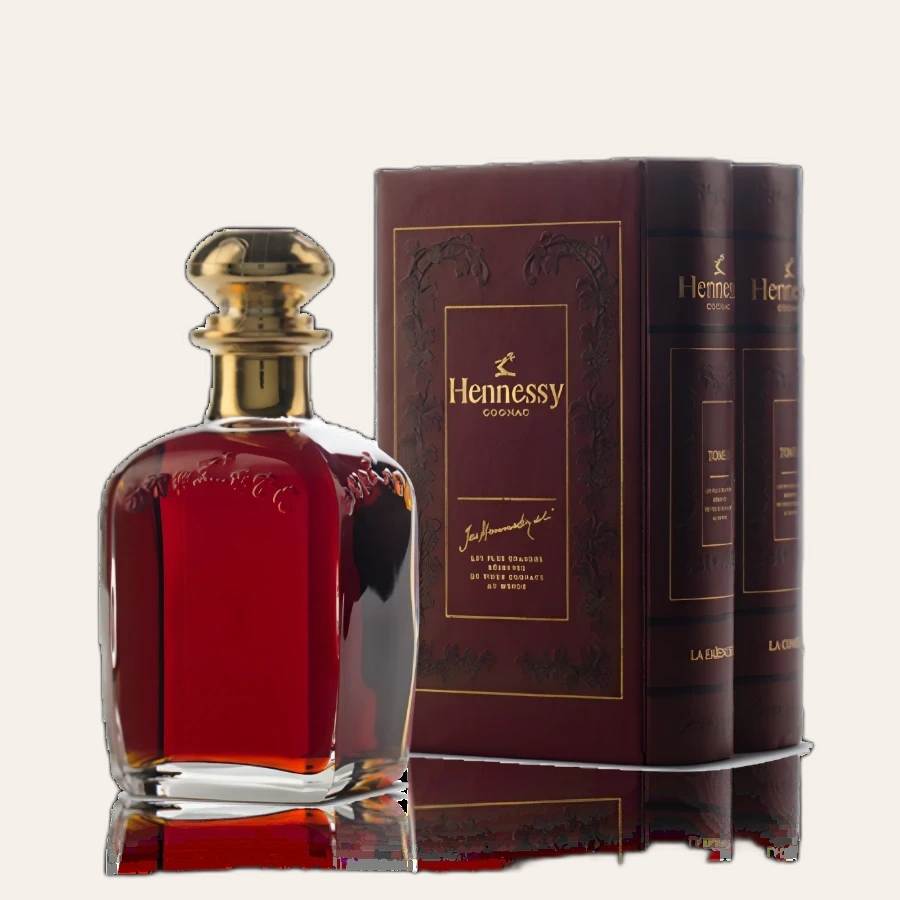 Rượu Cognac Pháp Hennessy Library Tome Red Book