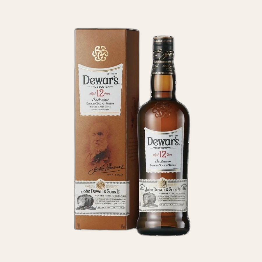 Rượu Whisky Dewar’s 12 Year Old The Ancestor