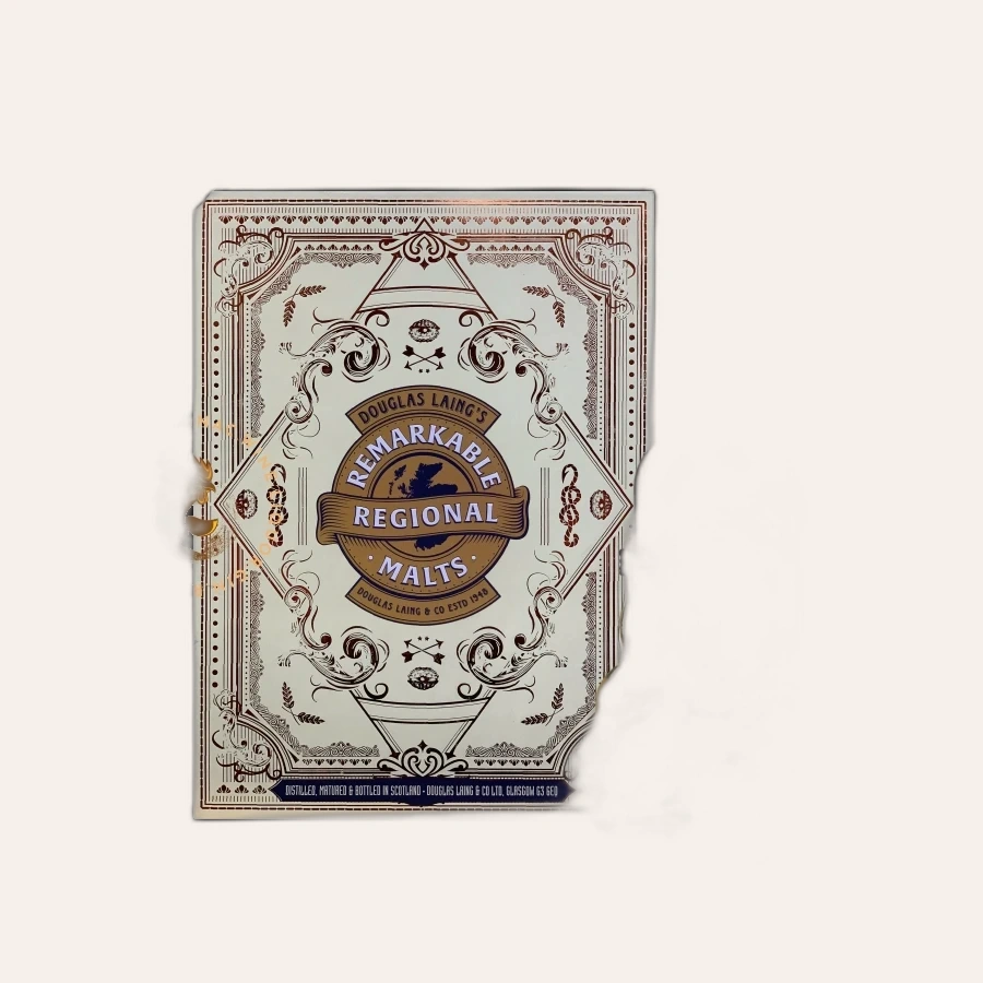 Rượu Whisky Gauldrons Blended Malt Scotch Whisky Phiên Bản Hộp Quà Tết Kèm Chai Mini Random