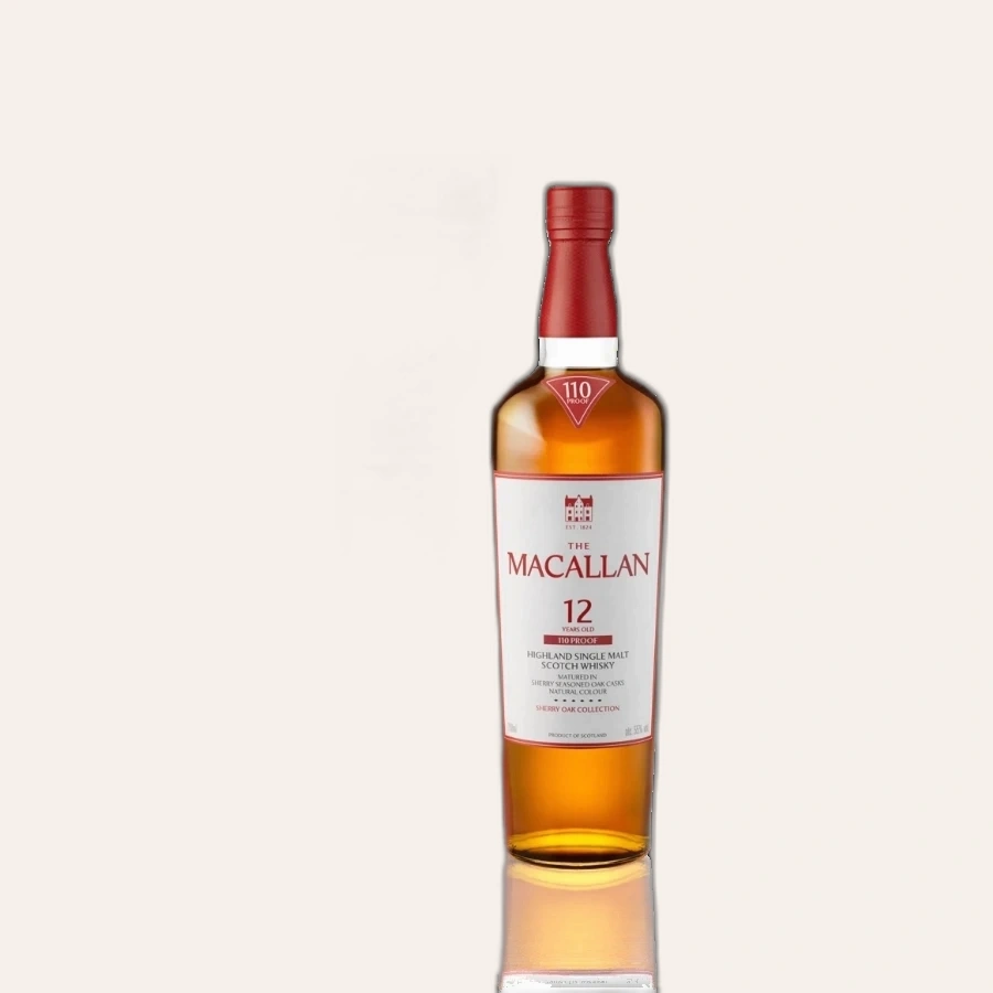 Rượu Whisky Macallan 12 Year Old Sherry Oak Collection 110 Proof