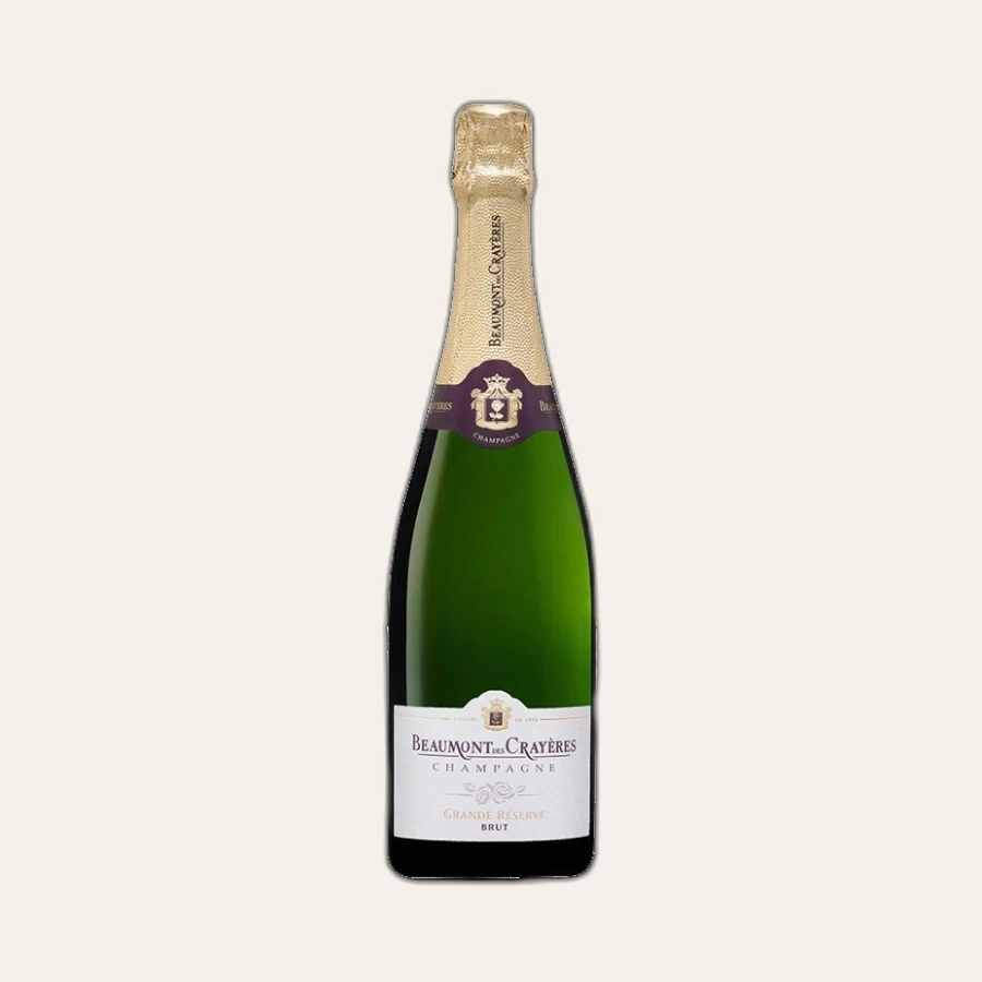Rượu Champagne Pháp Beaumont Des Crayeres Grande Reserve Brut Magnum 1.5L
