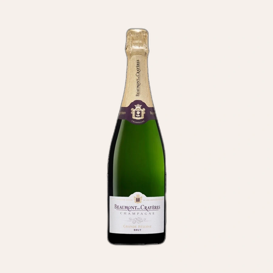 Rượu Champagne Pháp Beaumont Des Crayeres Grande Reserve Brut Magnum 3L