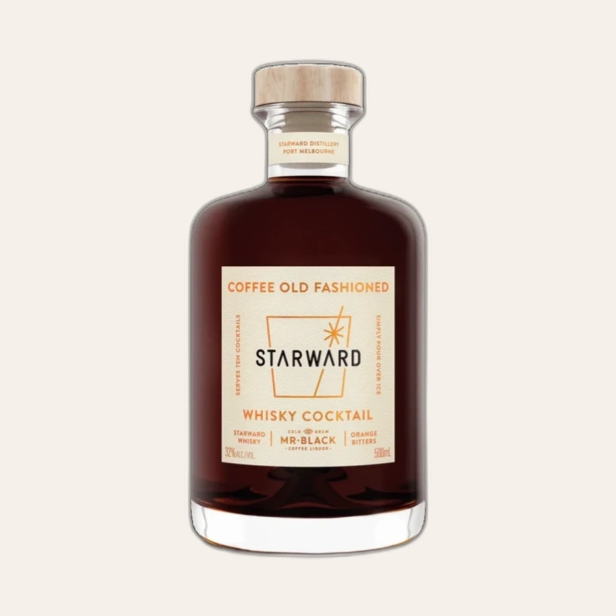 Rượu Whisky Úc Starward Coffee Old Fashioned Whisky Cocktail 1L