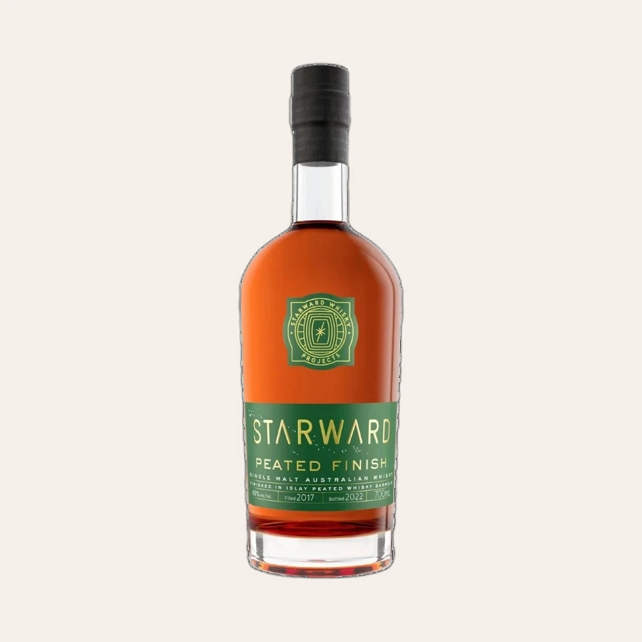 Rượu Whisky Úc Starward Peated Finish 1L