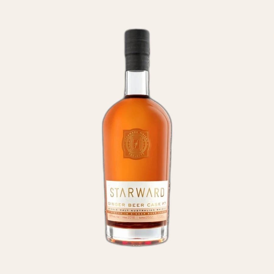 Rượu Whisky Úc Starward Ginger Beer Cask 7 1L