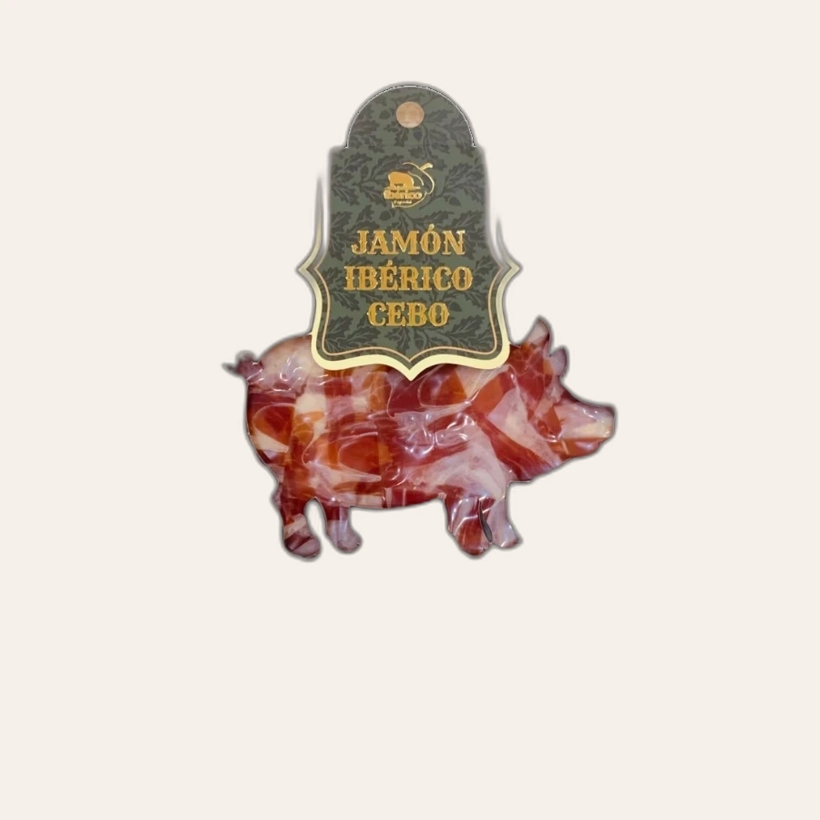 Đùi Heo Muối Deraza Iberico Cebo Đùi Sau Cắt Lát / Cebo Ham Sliced
